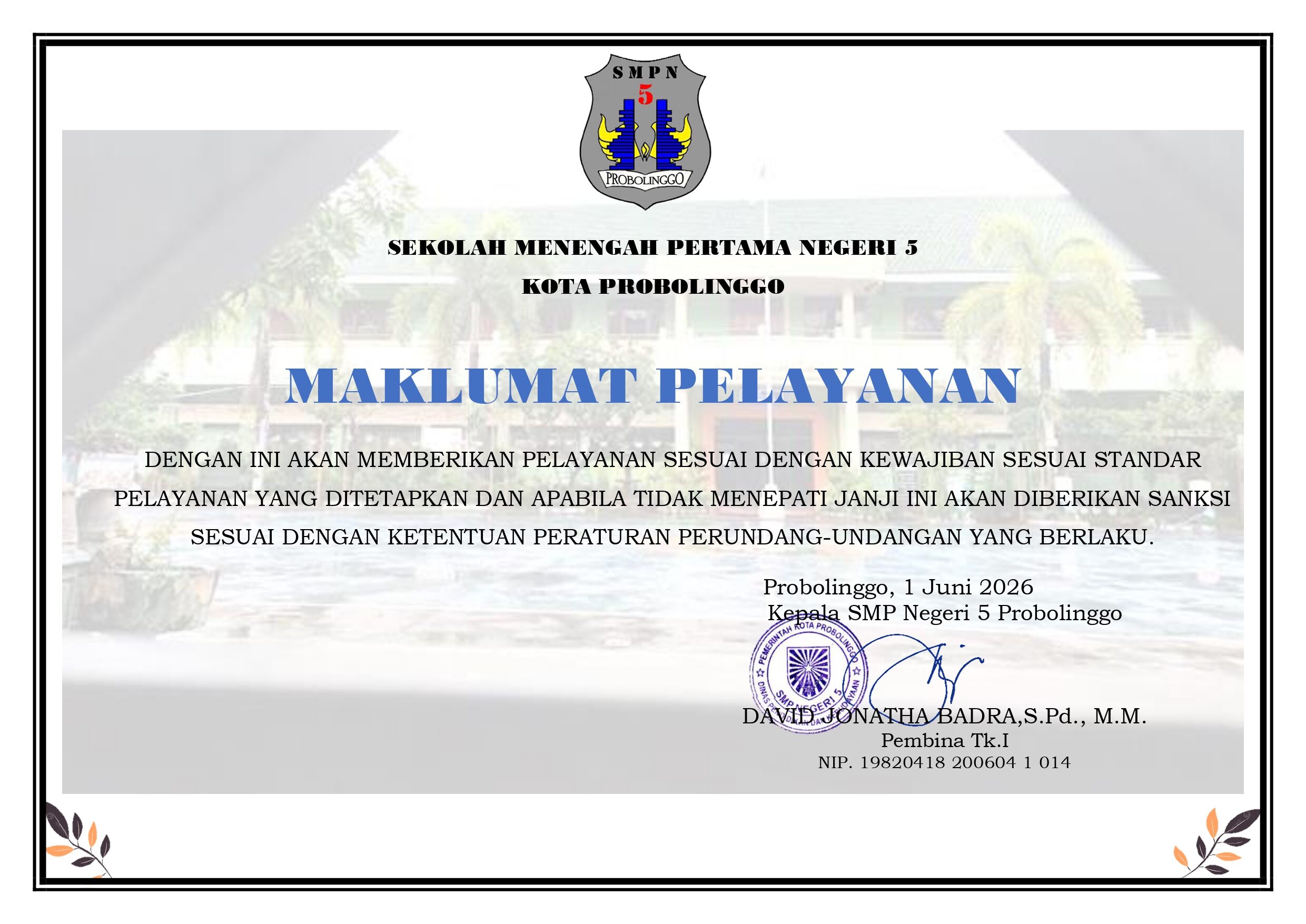 MAKLUMAT PTSP